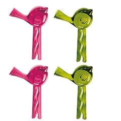 Koziol T�tenclip Pi:p 4er Set oliv/himbeer