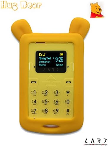 CARD Rubber Skin Hug Bear - Yellow
