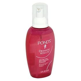 Ponds Dramatic Results, Age Defying Rich Foaming Cleanser, 5.5 Ounces