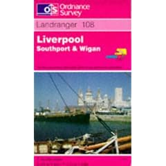 Liverpool, Southport and Wigan (Landranger Maps)