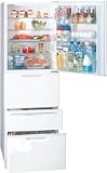 TOSHIBA 鮮蔵庫 冷凍冷蔵庫 容量370L ホワイト GR-37NA(W)
