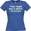 read my t-shirt div. Farben XS-XL