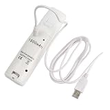 Bragaincell- High Capacity Rechargable Replacement Battery 1800mAh with USB Cable for Nintendo Wii Remote Control