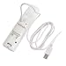 Bragaincell- High Capacity Rechargable Replacement Battery 1800mAh with USB Cable for Nintendo Wii Remote Control