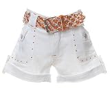 Little Girls Clothing WHITE Shorts 2B REAL Girl Bottoms 4-16