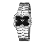 Pierre Cardin Women's PC104352F01 International Diamond Clover-Shaped Watch