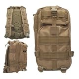 Level III Lv3 Molle Assault Pack Backpack--TAN