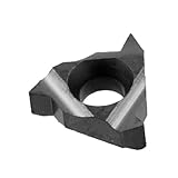 uxcell　合金ブレード　超硬インサート　CNC旋盤　08 IRA60GPA25　グレー