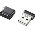 ELECOM マイクロサイズ USB2.0フラッシュメモリ 2GB (ブラック) MF-SU202GBK