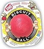 Kong Small Biscuit Ball (4.38'' x 2.75'' x 4.88'' chew toy (Small))