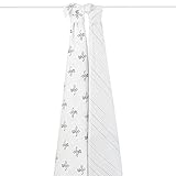 Aden + Anais (エイデンアンドアネイ) 【日本正規品】 モスリンコットン おくるみ 2枚セット 10th anniversary paparazzi 2-pack swaddle-ANN4