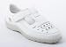 Rieker, Dorothea, 52857-81, Damen, Sneaker mit Klettverschluß,  weiss, Leder, Weite H
