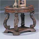 IMAGE OF Azusa End Table in Brown