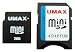 UMAX miniSDカード 2GB 70X 87049611-0001