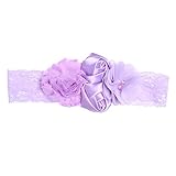 ヘアアクセサリー ベビー カチューシャ キッズ ヘアバンド ヘッドバンド 写真撮影 小道具 髪飾り 記念日/結婚式/お誕生日/出産祝い/お宮参り用 赤ちゃん 飾り 赤ちゃん 記念写真 弾性 レース バ