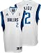 Jason Kidd Dallas Mavericks White Replica Adidas NBA Jersey
