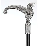 34"-36" Collectible Gentlemen's American Eagle Sculptural Walking Stick with Sword