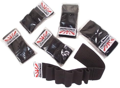 Stock Class Pump Paintball Play Wrist 5 CO2 Cartridge 10-Shot Tube Holder