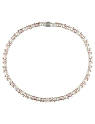 Sterling-Silver 6-7 MM White Freshwater Cultured Pearl Strand, 17"