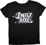 Emily the Strange EMILY ROX Black juniors T-Shirt