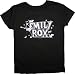 Emily the Strange EMILY ROX Black juniors T-Shirt