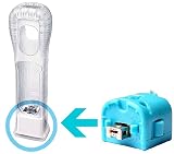 Blue Motion Plus Add-on Unit Only for Nintendo Wii Remote Controller Wiimote