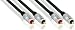 0.5m RCA phono Audio Cable - Profigold PGA4200