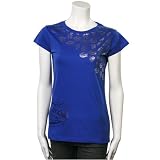 Florida Gators Royal Blue Ladies Metallic Shoulder Hit T-shirt