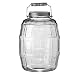 Anchor Hocking 2.5-Gallon Barrel Jar with Brushed Aluminum Lid