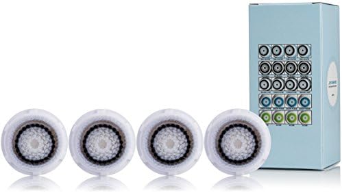 Compatible Brush Heads Replacement for Deep Pore, Sensitive, Normal, Acne, Twink Pack or 4pack.. for Facial Use, Compatible with Mia, Mia 2, Aria. Soft and Quality Hair Fibers .Satisfaction Guranteed