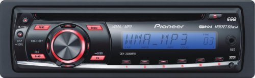 Childrens Toyshop  Electronics : Pioneer DEH-2000MPB - MP3 CD Tuner With Front Aux In And Blue LCD Screen