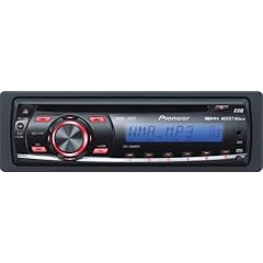 Pioneer DEH 2000 MPB Autoradio (CD-Tuner) mit WMA / MP3-Wiedergabe, Front Aux-In, roter Tasten- und blauer Displaybeleuchtung