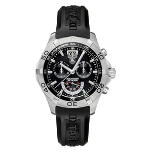 TAG Heuer Men's CAF101A.FT8011 Aquaracer Quartz Chronograph Grande Date Watch