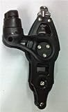 Nautos #92003-Organic line-FIDDLE SWIVEL WITH CAM AND BECKET - 57 mm sheave diameter-Aluminum & composite for less friction and high resistance. Sailboat hardware
