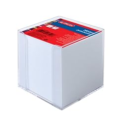 Herlitz 10410801 Zettelkasten 9x9x9cm transparent 700 Blatt wei� gef�llt