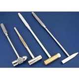 4 Jewelers Ball Pein Dual Head Riveting Hammers Tools