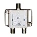 PLANEX 全端子電流通過型 高画質・地デジ/BS/CS/110度CS対応アンテナ2分配器 PL-ANT02PE