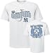 New York Yankees 2009 World Series Champions Lineup Roster Tee