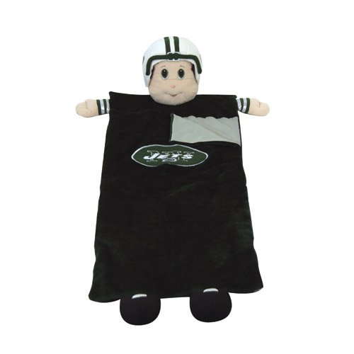 6' Children's NFL New York Jets Cozy Sleeping Bag