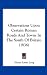 Observations Upon Certain Roman Roads and Towns in the South of Britain (1836)