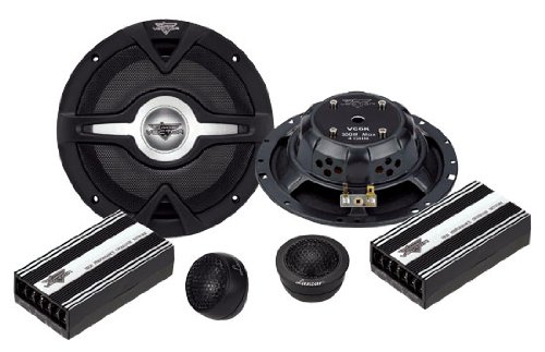 Lanzar VC6K Vector 6.5-Inch 2-Way Slim Component Speaker System
