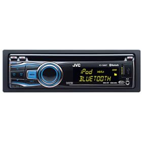 JVC KDS88BT CD Receiver with Bluetooth Adapter Pandora ready, Includes remote, Front USB by 