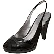 AK Anne Klein Women's Emalise Peep-Toe Platform