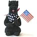 Bouvier des Flandres Patriotic Pup Figurine