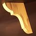 9" x 12" Rustic Wood Bracket [CAPITOL CITY LUMBER]