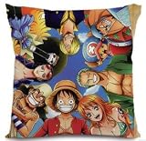 Japanese anime onepiece pillow all members of straw hat pirates