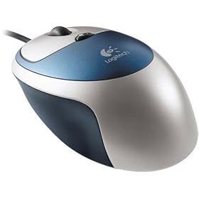 Logitech 930927-0403 Click! Optical Mouse, Corded