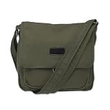 Army Green Canvas Messenger Bag Handbag