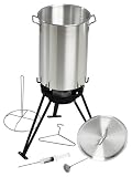 Eastman Outdoors Model 38021 30-Quart Professional-Grade Outdoor Cooking Set with Burner