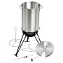 Eastman Outdoors Model 38021 30-Quart Professional-Grade Outdoor Cooking Set with Burner